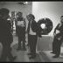 Isamu Noguchi at opening for Isamu Noguchi, Minami Gallery 