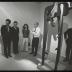 Isamu Noguchi at opening for Isamu Noguchi, Minami Gallery 