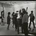 Isamu Noguchi at opening for Isamu Noguchi, Minami Gallery 