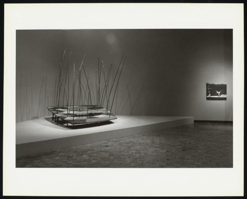 Detroit Institute of Fine Arts installation of "Noguchi's Imaginary Landscapes," 1979 (travel from Walker Art Center)