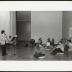 Performance photo from Noguchis Imaginary Landscapes, Detroit Institute of Fine Arts