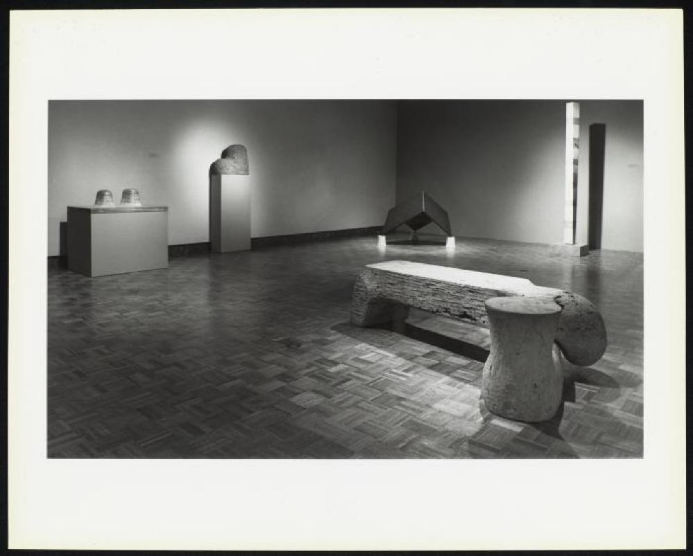 Detroit Institute of Fine Arts installation of "Noguchi's Imaginary Landscapes" (travel from Walker Art Center)