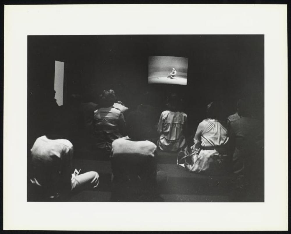 Detroit Institute of Arts installation of "Noguchi's Imaginary Landscapes," 1979.