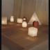 Akari on display as part of Isamu Noguchi: What is Sculpture? at the 1986 Venice Biennale