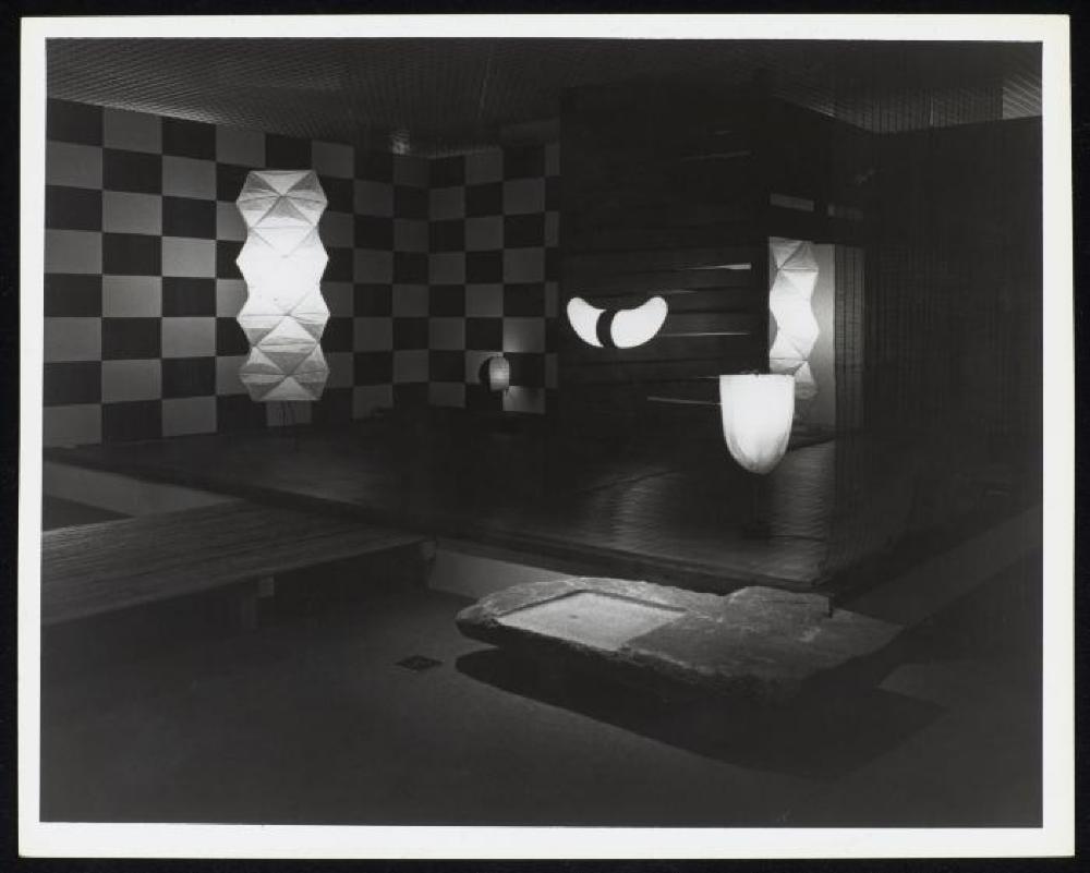 "Space of Akari & Stone," Yurakucho Art Forum (Seibu Museum of Art), February 9, 1985 – February 20, 1985.