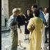 Isamu Noguchi with Priscilla Morgan, Arne Glimcher, and others at Isamu Noguchi: What is Sculpture? 1986 Venice Biennale
