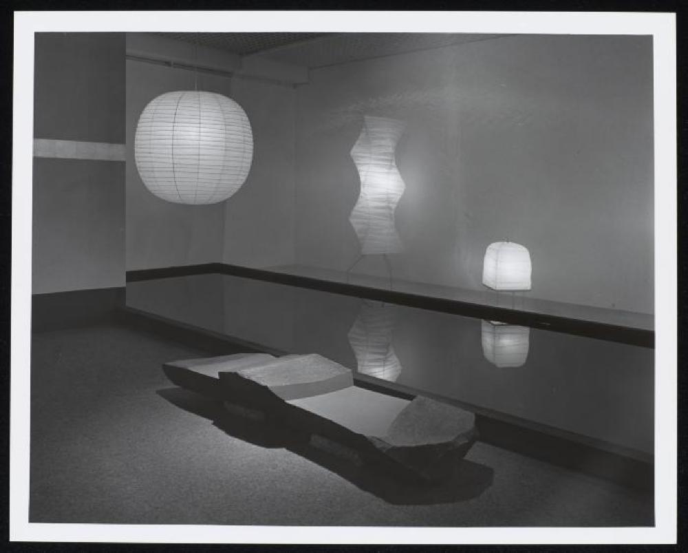 "Space of Akari & Stone," Yurakucho Art Forum (Seibu Museum of Art), February 9, 1985 – February 20, 1985.