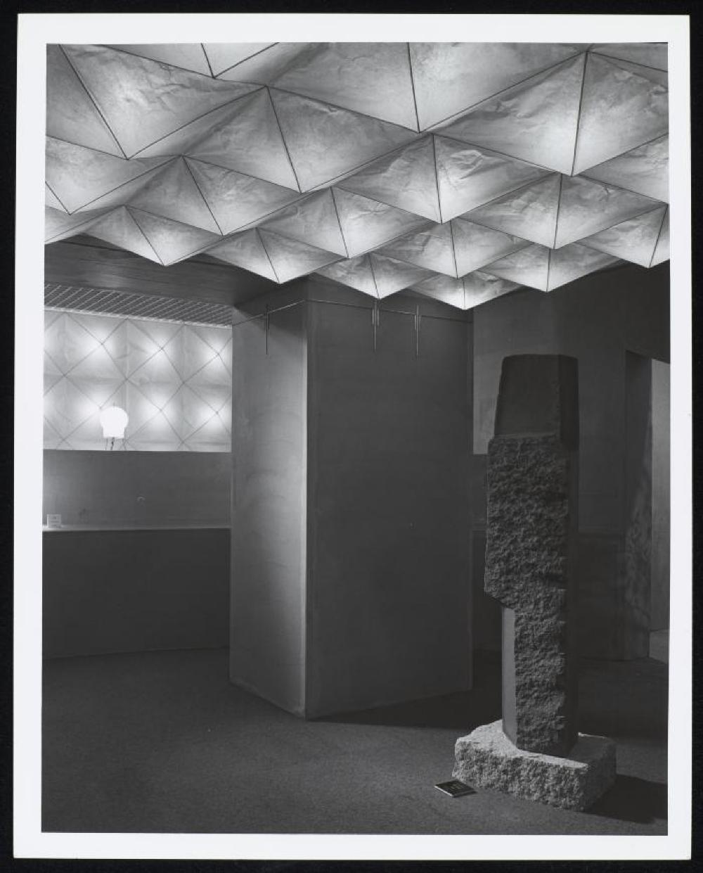 "Space of Akari & Stone," Yurakucho Art Forum (Seibu Museum of Art), February 9, 1985 – February 20, 1985.
