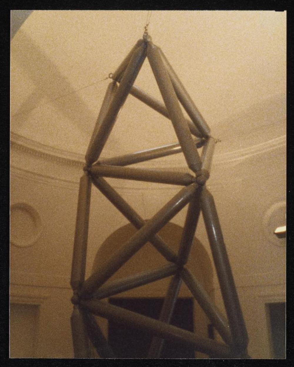 Installation view of "Isamu Noguchi: What is Sculpture" at the 1986 Venice Biennale