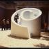 Isamu Noguchi tests Slide Mantra at Isamu Noguchi: What is Sculpture?, 1986 Venice Biennale. 