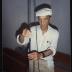 Isamu Noguchi assembling Akari for his exhibition What is Sculpture? at the 1986 Venice Biennale