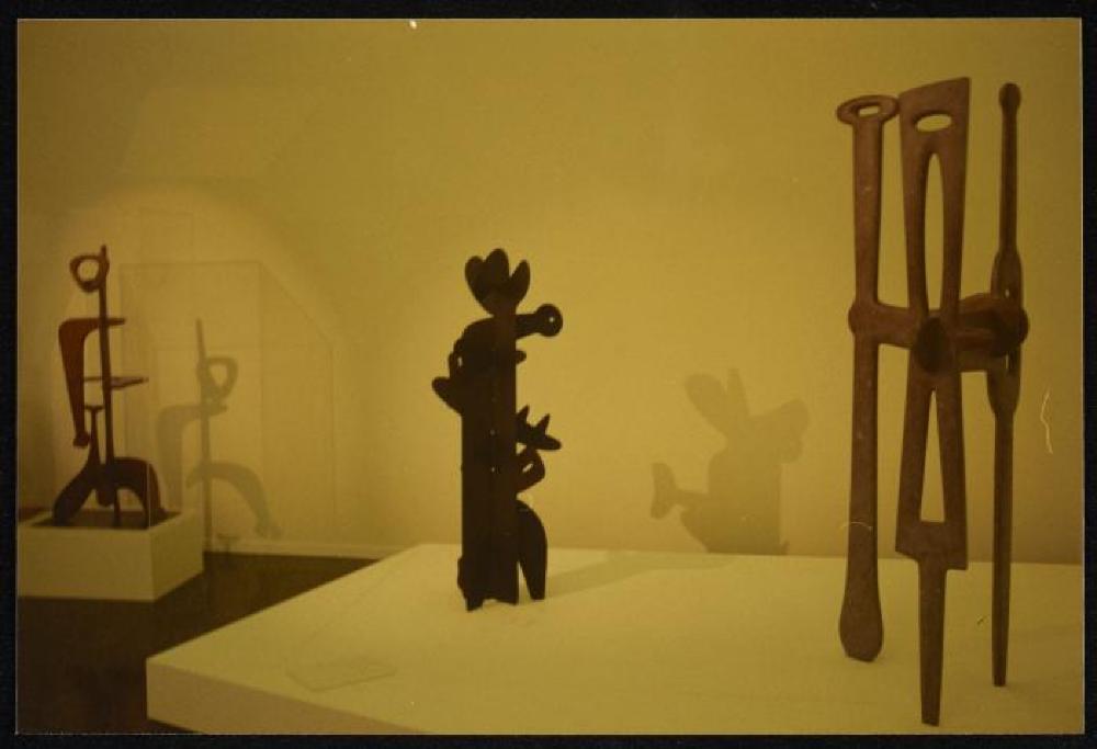 Installation view of "Isamu Noguchi Retrospective 1992," National Museum of Modern Art, Tokyo
