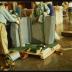Installation process for Isamu Noguchi Retrospective 1992, National Museum of Modern Art, Tokyo