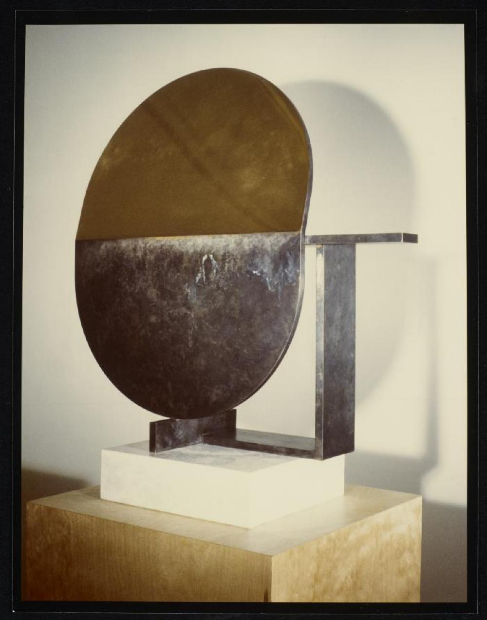 Installation view of "Isamu Noguchi - The New Bronzes: 1987-88" Arnold Herstand & Company, New York