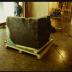 Installation process for Isamu Noguchi Retrospective 1992, National Museum of Modern Art, Tokyo