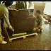 Installation process for Isamu Noguchi Retrospective 1992, National Museum of Modern Art, Tokyo