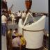 Transport of Slide Mantra through Venice for Isamu Noguchi: What is Sculpture?, 1986 Venice Biennale, June 29, 1986 - September 28, 1986.