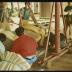 Installation process for Isamu Noguchi Retrospective 1992, National Museum of Modern Art, Tokyo