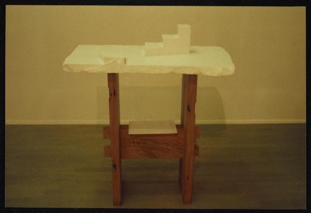 Installation view of "Isamu Noguchi Retrospective 1992," National Museum of Modern Art, Tokyo