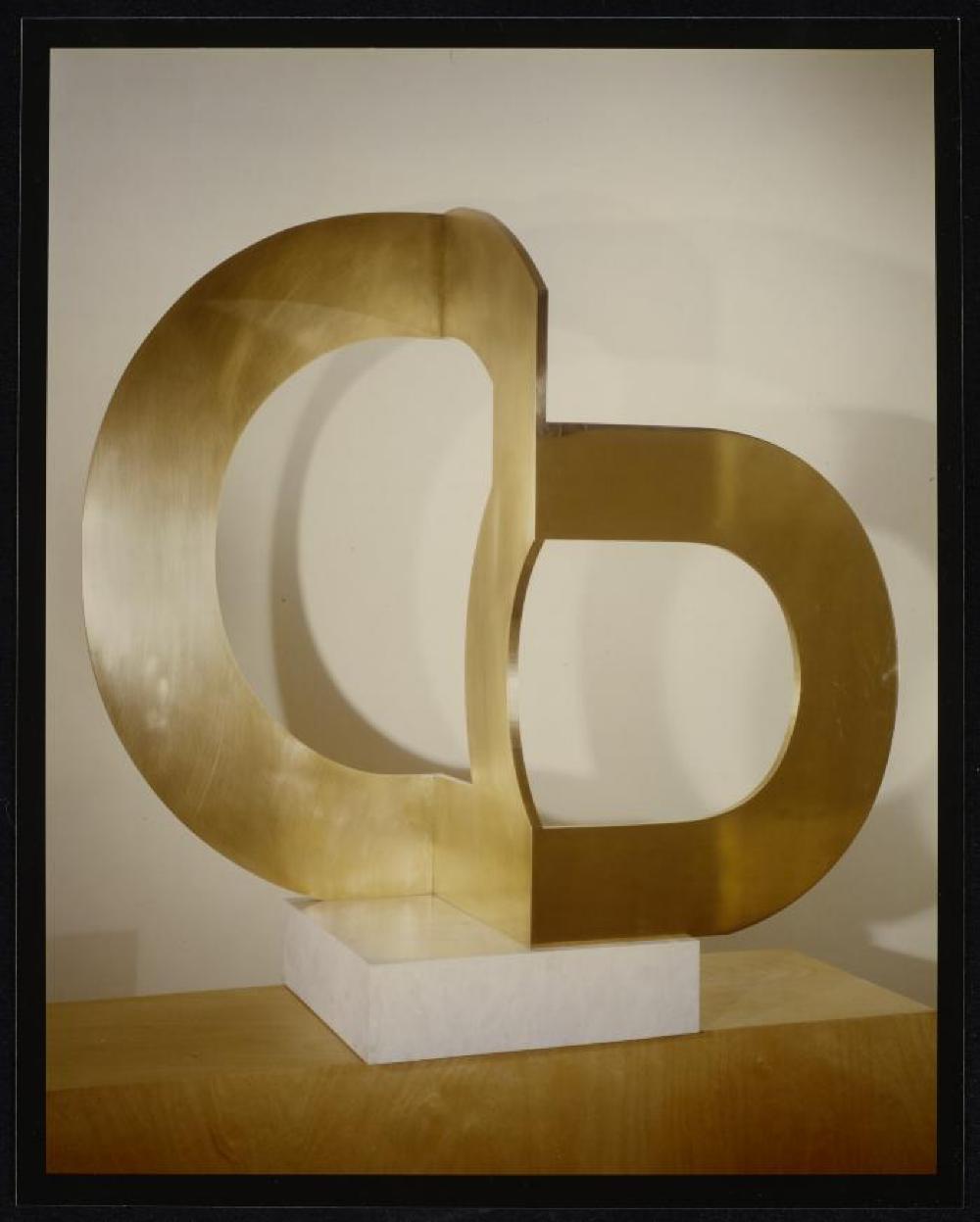 Installation view of "Isamu Noguchi - The New Bronzes: 1987-88" Arnold Herstand & Company, New York