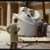 Construction of Slide Mantra for Isamu Noguchi: What is Sculpture? 1986 Venice Biennale