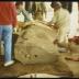 Installation process for Isamu Noguchi Retrospective 1992, National Museum of Modern Art, Tokyo