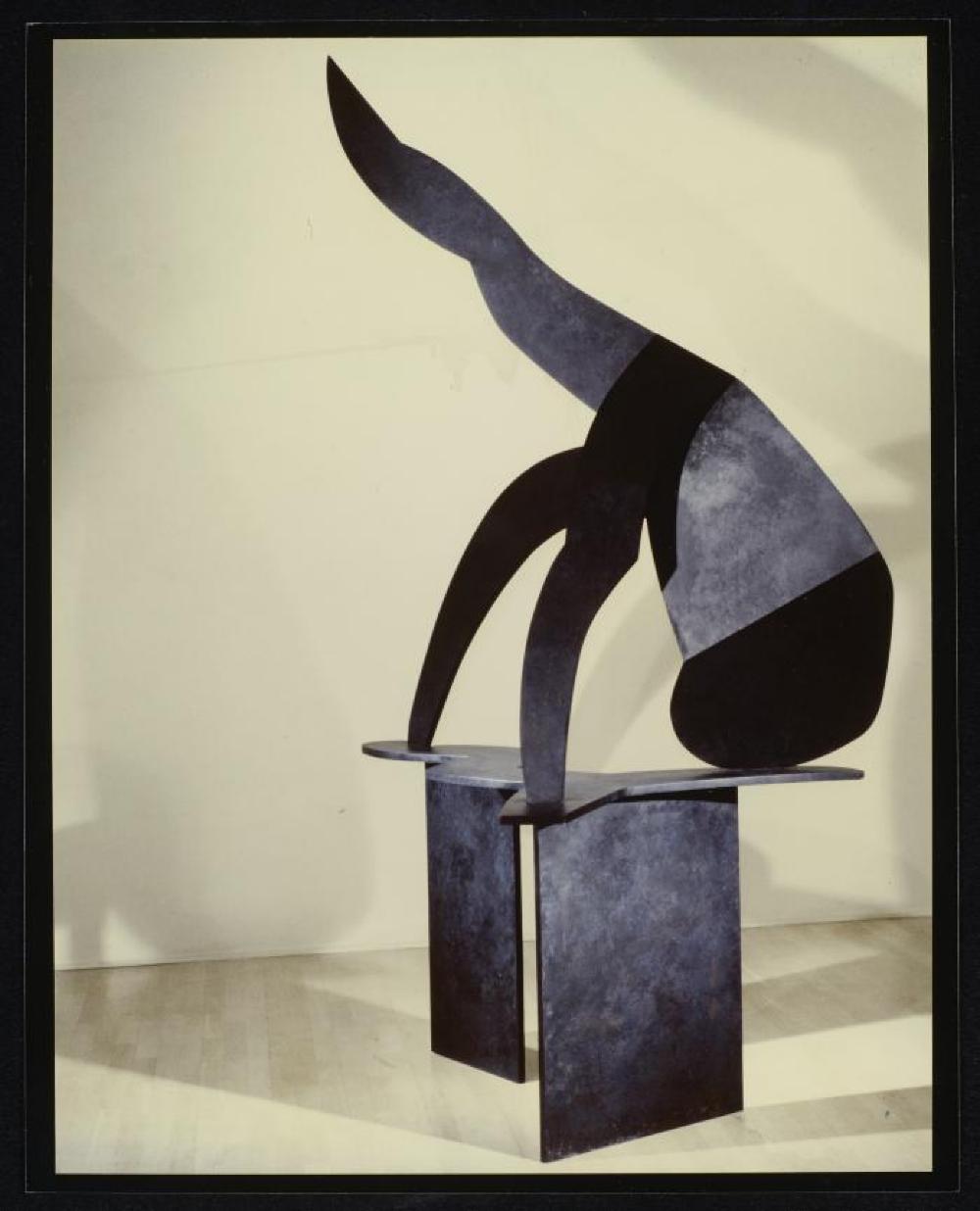 Installation view of "Isamu Noguchi - The New Bronzes: 1987-88" Arnold Herstand & Company, New York