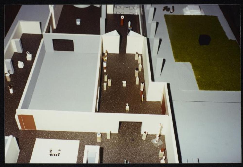 Maquette for "Isamu Noguchi Retrospective 1992," National Museum of Modern Art, Tokyo