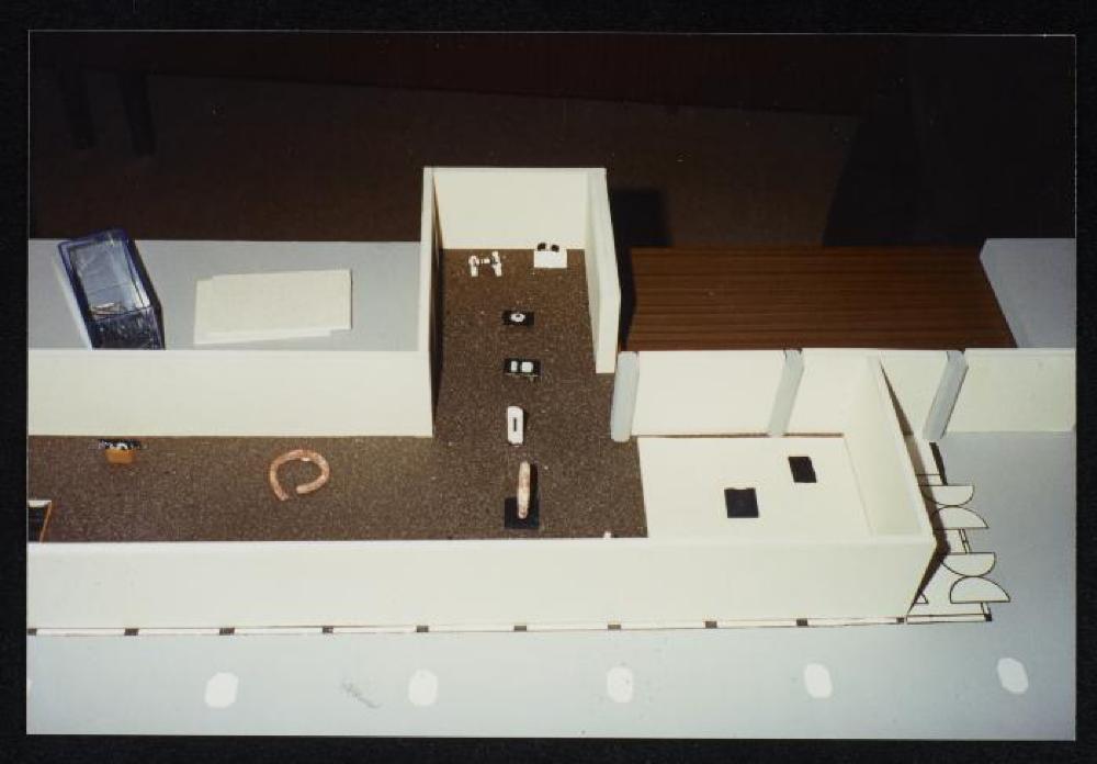 Maquette for "Isamu Noguchi Retrospective 1992," National Museum of Modern Art, Tokyo