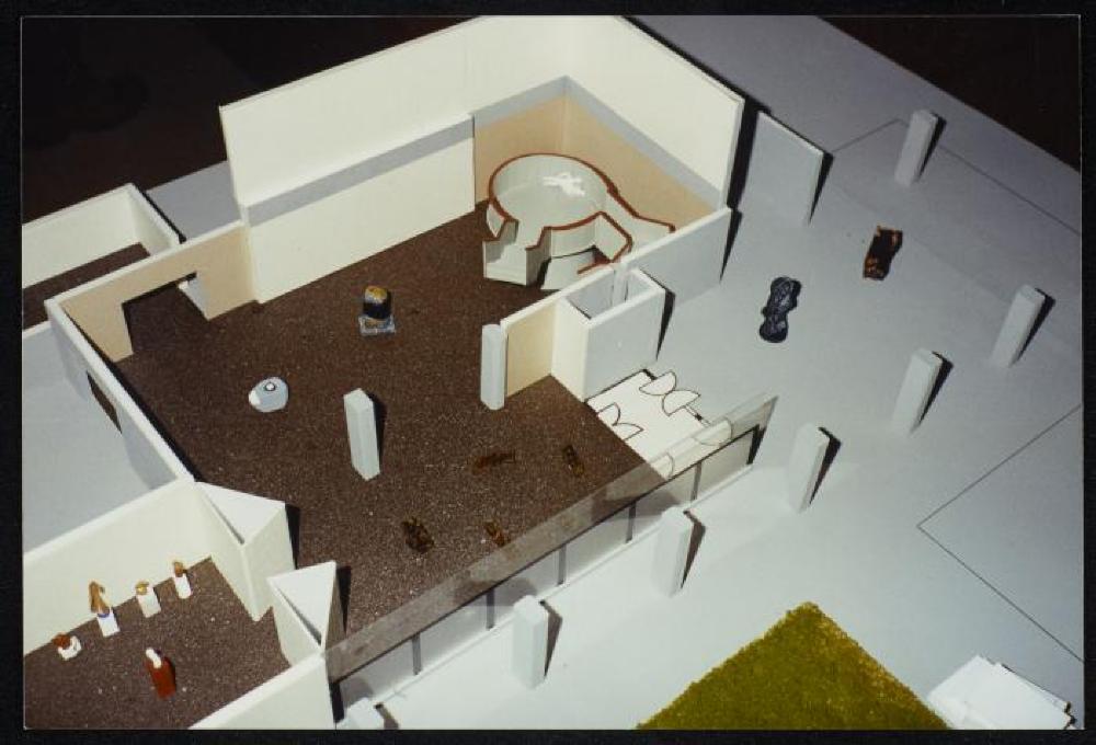 Maquette for "Isamu Noguchi Retrospective 1992," National Museum of Modern Art, Tokyo