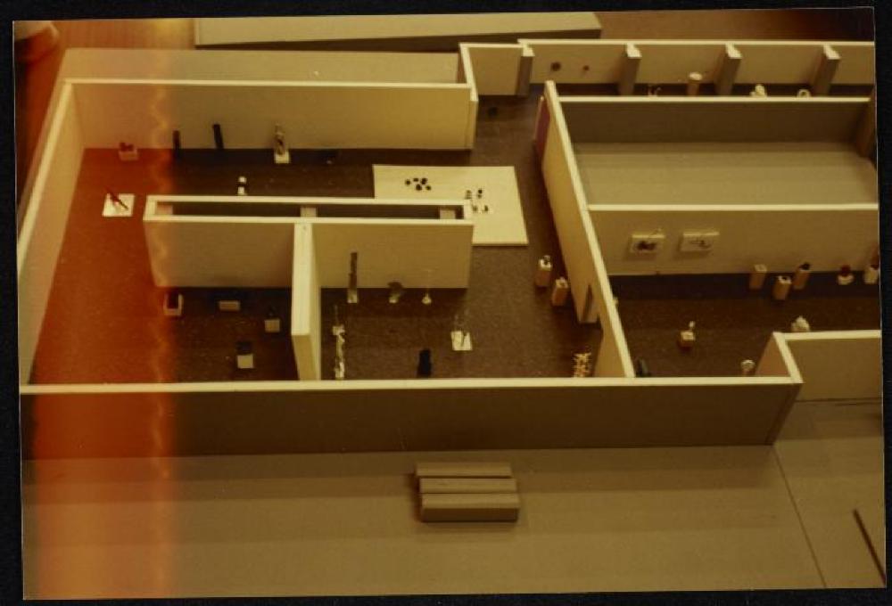 Maquette for "Isamu Noguchi Retrospective 1992," National Museum of Modern Art, Tokyo