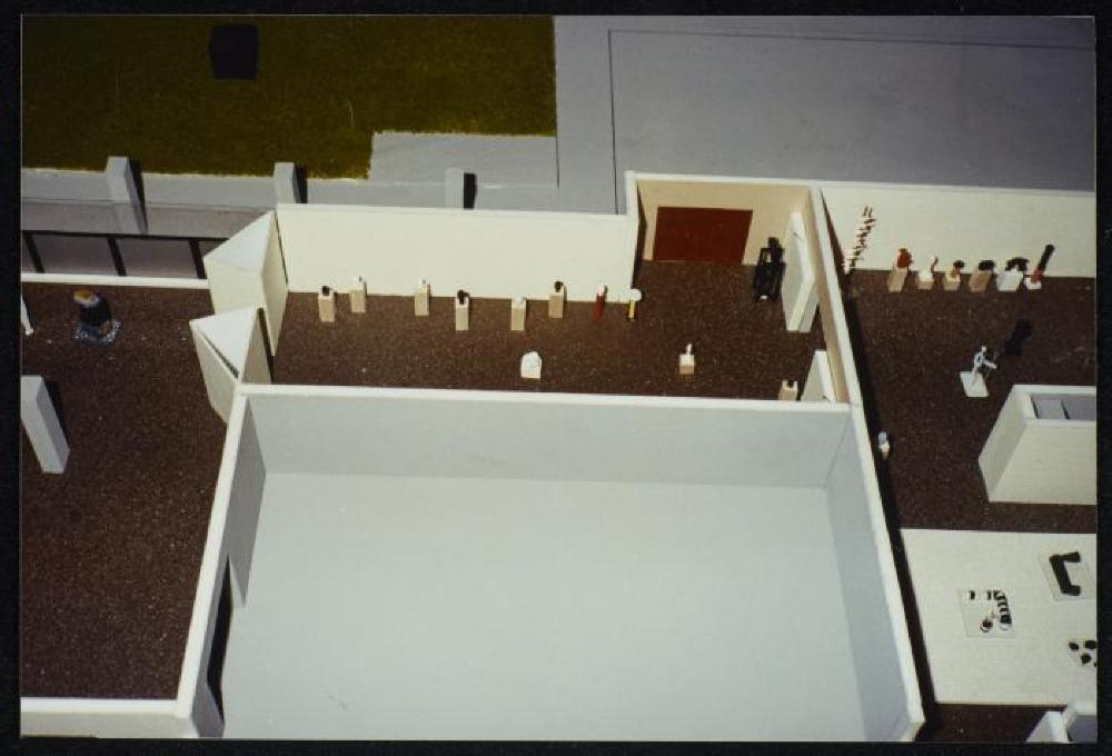 Maquette for "Isamu Noguchi Retrospective 1992," National Museum of Modern Art, Tokyo