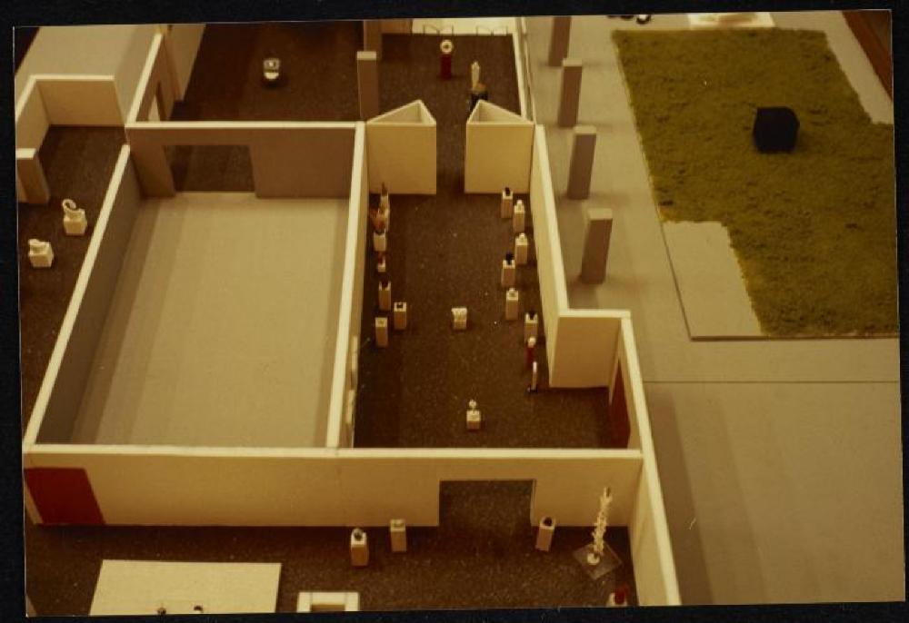 Maquette for "Isamu Noguchi Retrospective 1992," National Museum of Modern Art, Tokyo