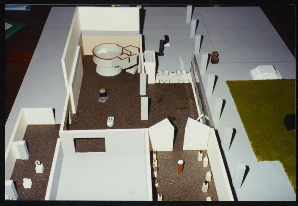 Maquette for "Isamu Noguchi Retrospective 1992," National Museum of Modern Art, Tokyo