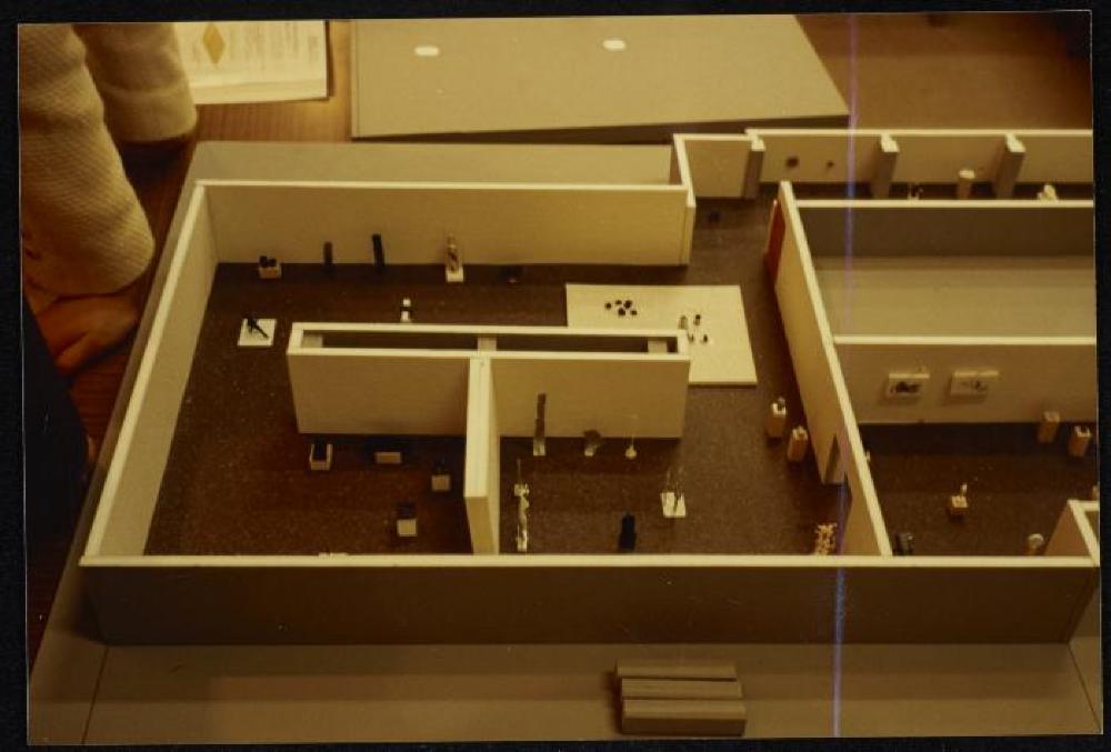Maquette for "Isamu Noguchi Retrospective 1992," National Museum of Modern Art, Tokyo