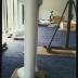 Installation process for Isamu Noguchi Retrospective 1992, National Museum of Modern Art, Kyoto (travel venue)