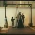 Installation process for Isamu Noguchi Retrospective 1992, National Museum of Modern Art, Kyoto (travel venue)