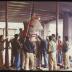 Installation process for Isamu Noguchi Retrospective 1992, National Museum of Modern Art, Kyoto (travel venue)