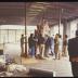 Installation process for Isamu Noguchi Retrospective 1992, National Museum of Modern Art, Kyoto (travel venue)