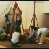 Installation process for Isamu Noguchi Retrospective 1992, National Museum of Modern Art, Kyoto (travel venue)