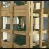 Installation process for Isamu Noguchi Retrospective 1992, National Museum of Modern Art, Kyoto (travel venue)