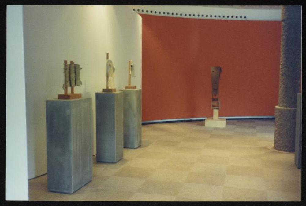 Installation view of "Noguchi," Fundacio Caixa de Catalunya 