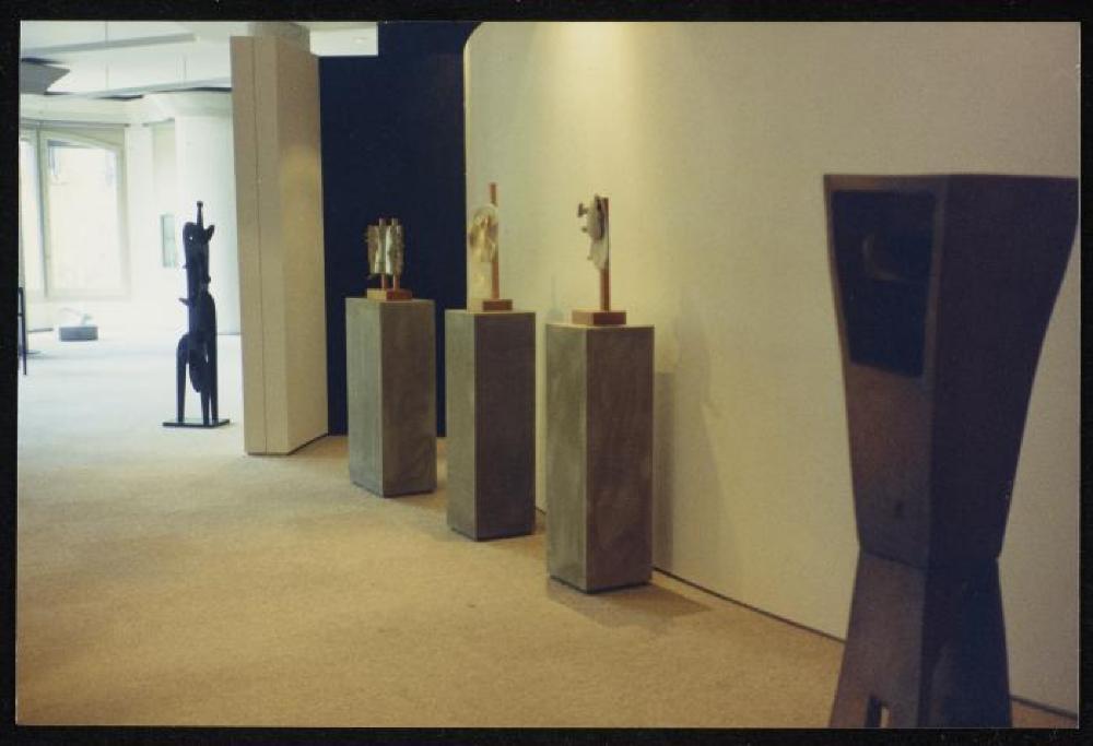 Installation view of "Noguchi," Fundacio Caixa de Catalunya 
