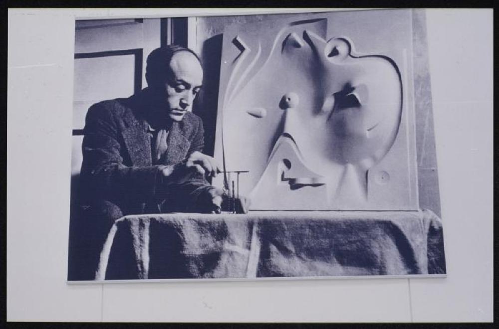 Installation view of "Isamu Noguchi: A Study in Space," Italdesign, Giugiaro Museum