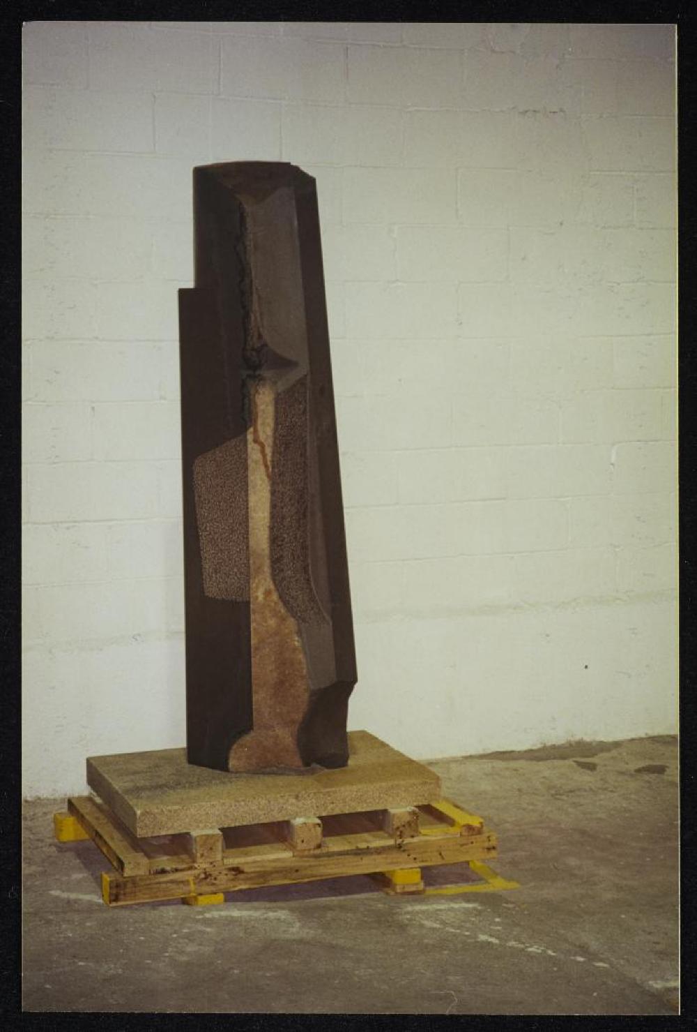 Exhibition image for "Relocated," The Noguchi Museum, April 10, 2001 - October 31, 2001.