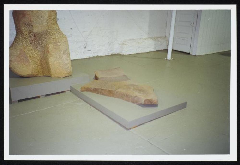 Installation view of "Relocated," INFGM