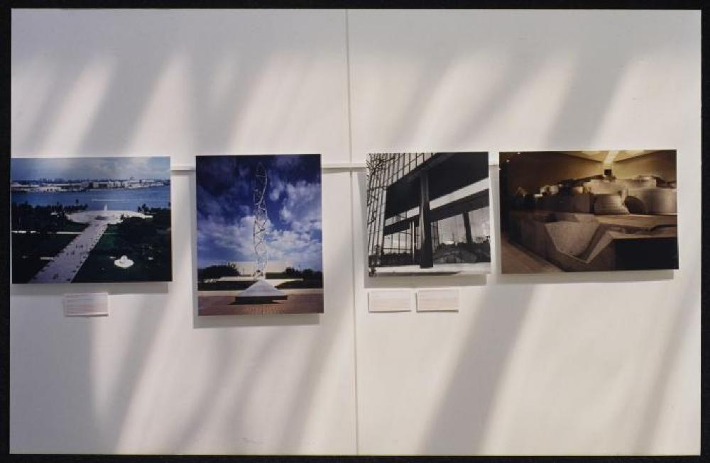 Installation view of "Isamu Noguchi: A Study in Space," Italdesign, Giugiaro Museum
