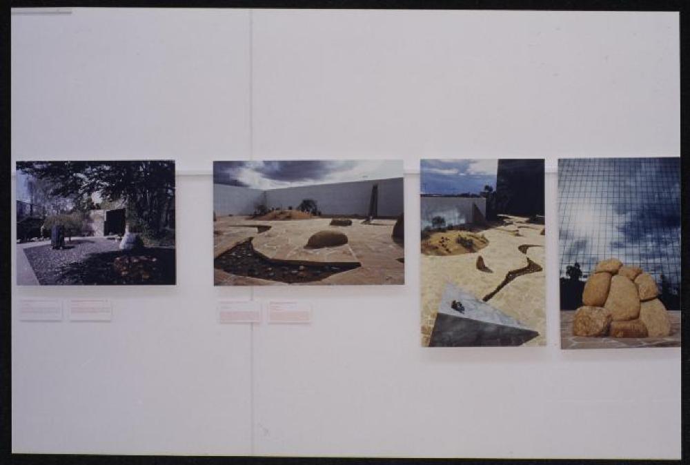 Installation view of "Isamu Noguchi: A Study in Space," Italdesign, Giugiaro Museum
