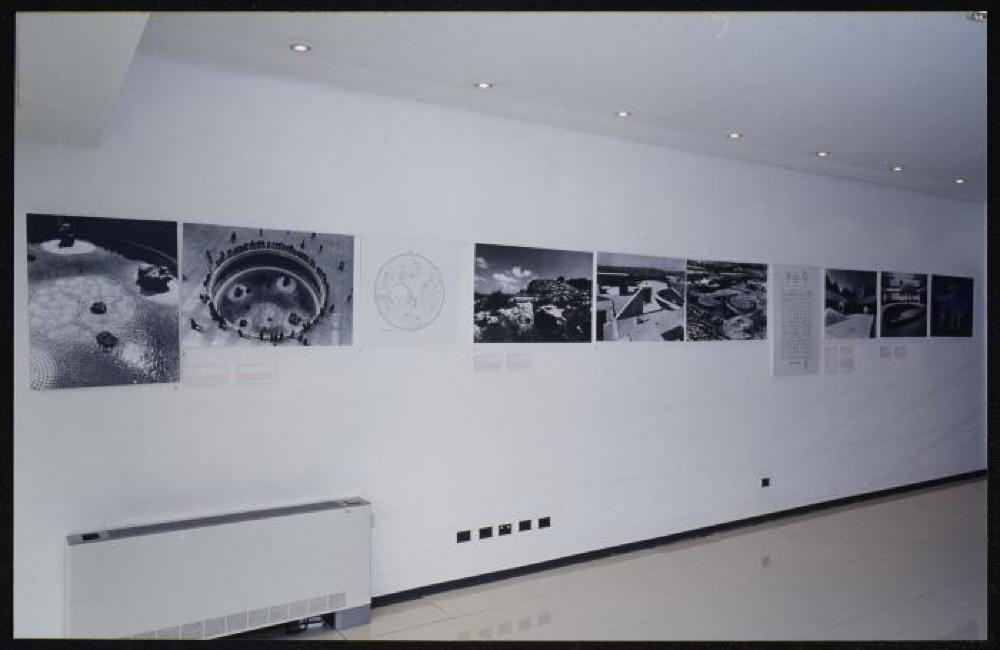 Installation view of "Isamu Noguchi: A Study in Space," Italdesign, Giugiaro Museum