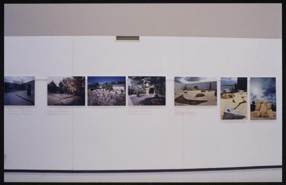 Installation view of "Isamu Noguchi: A Study in Space," Italdesign, Giugiaro Museum